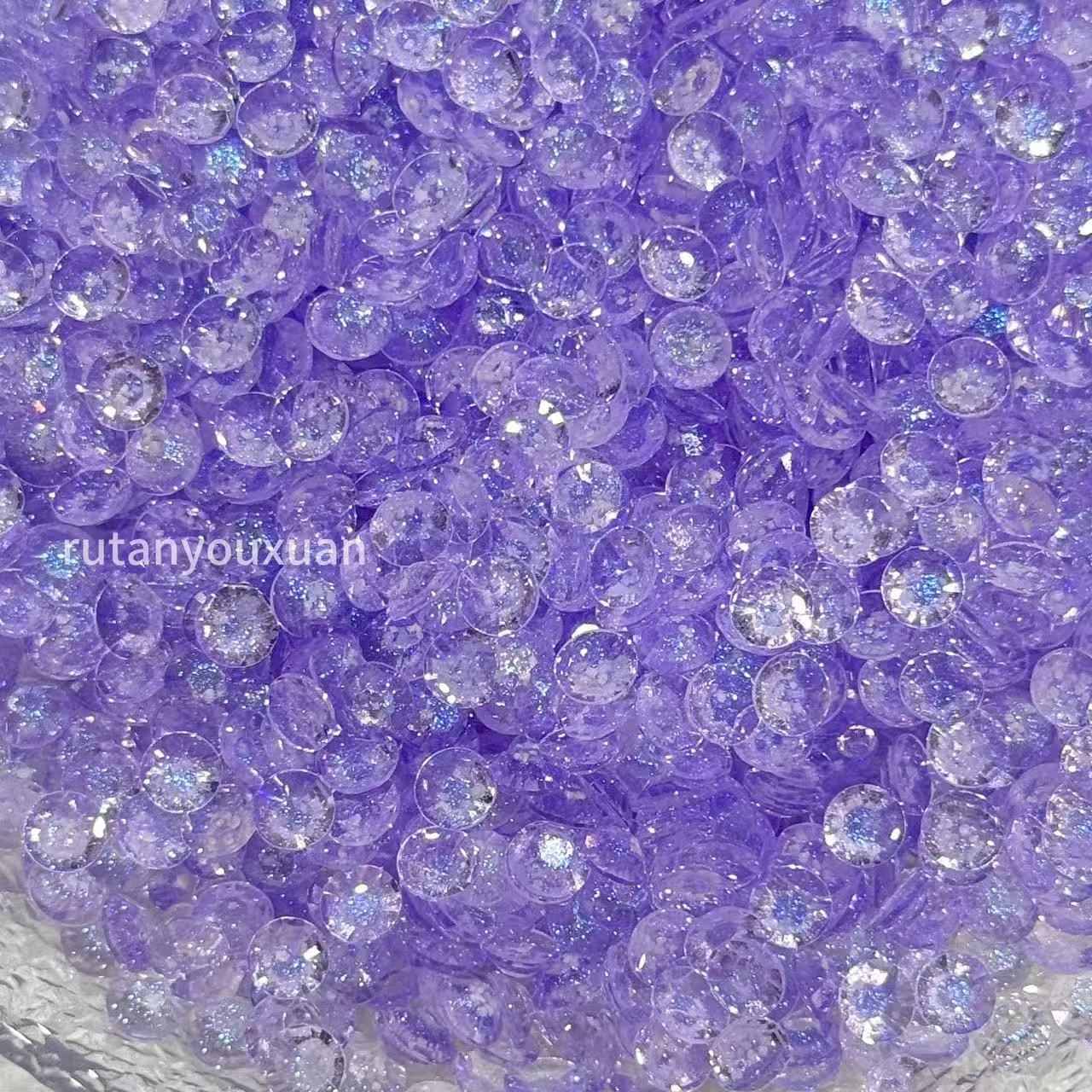 New Arrivals - 6MM Starry Sky Resin rhinestone in Jar 60g （free shipping）