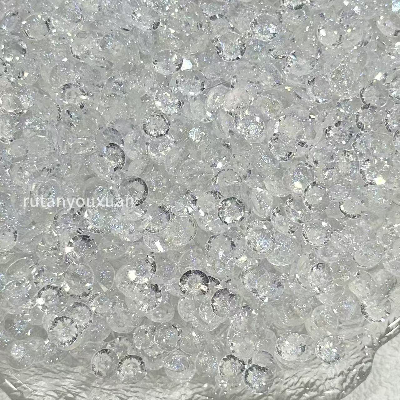 New Arrivals - 6MM Starry Sky Resin rhinestone in Jar 60g （free shipping）