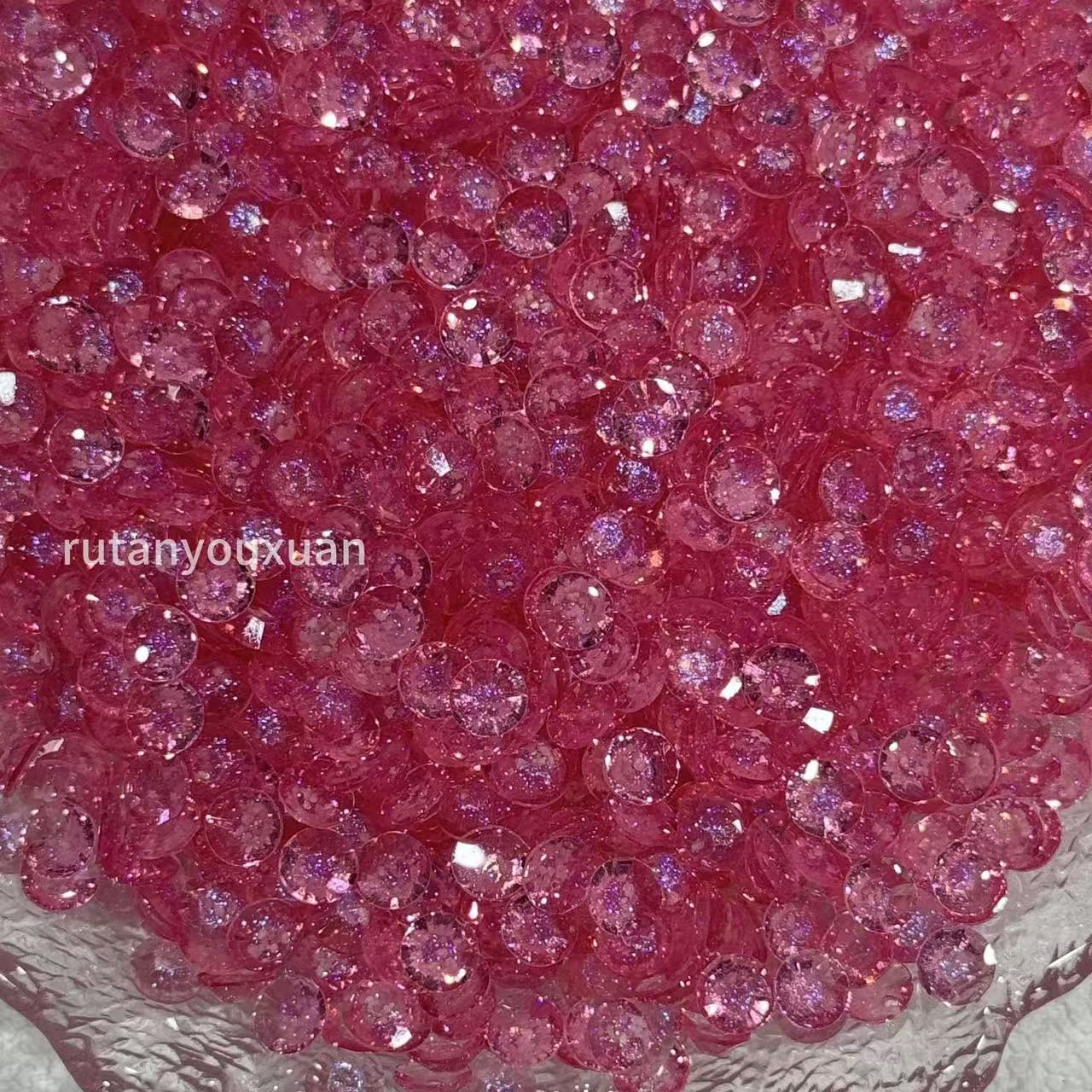 New Arrivals - 6MM Starry Sky Resin rhinestone in Jar 60g （free shipping）