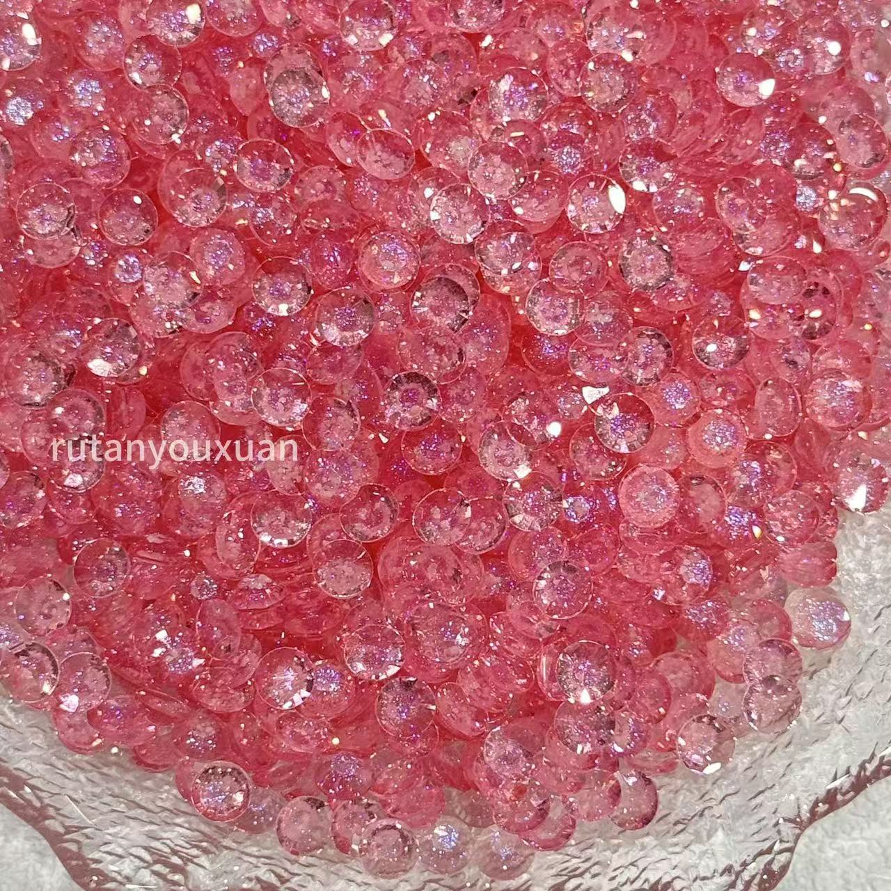 New Arrivals - 6MM Starry Sky Resin rhinestone in Jar 60g （free shipping）