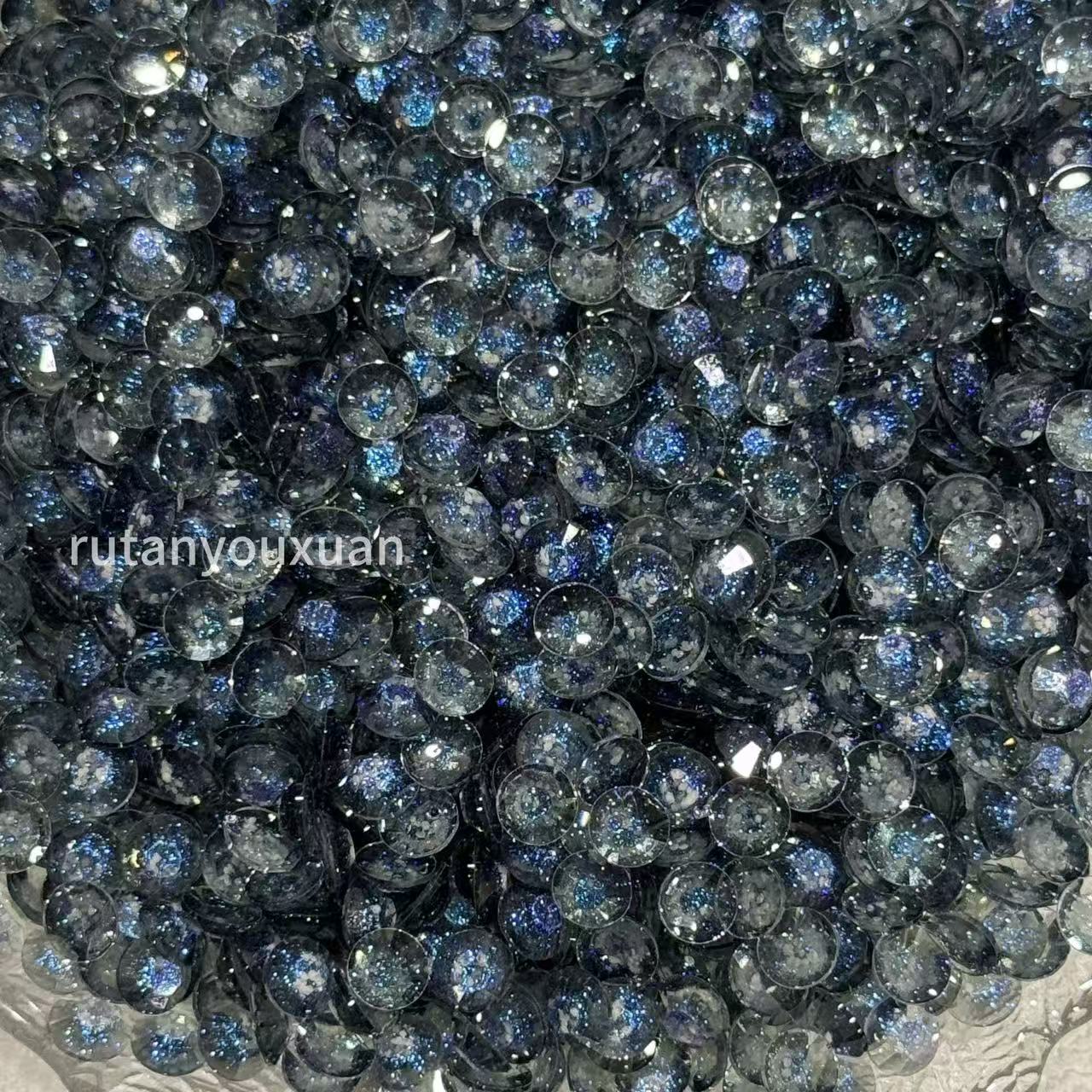 New Arrivals - 6MM Starry Sky Resin rhinestone in Jar 60g （free shipping）