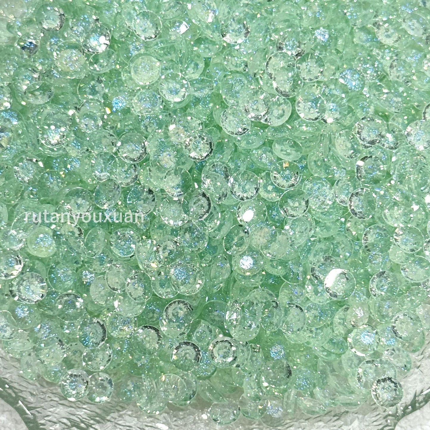 New Arrivals - 6MM Starry Sky Resin rhinestone in Jar 60g （free shipping）