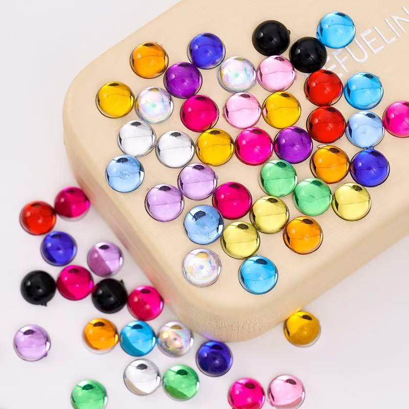 New Arrivals — Semicircle Acrylic rhinestone - 2MM、3MM、4MM、5MM、6MM Wholesale bag