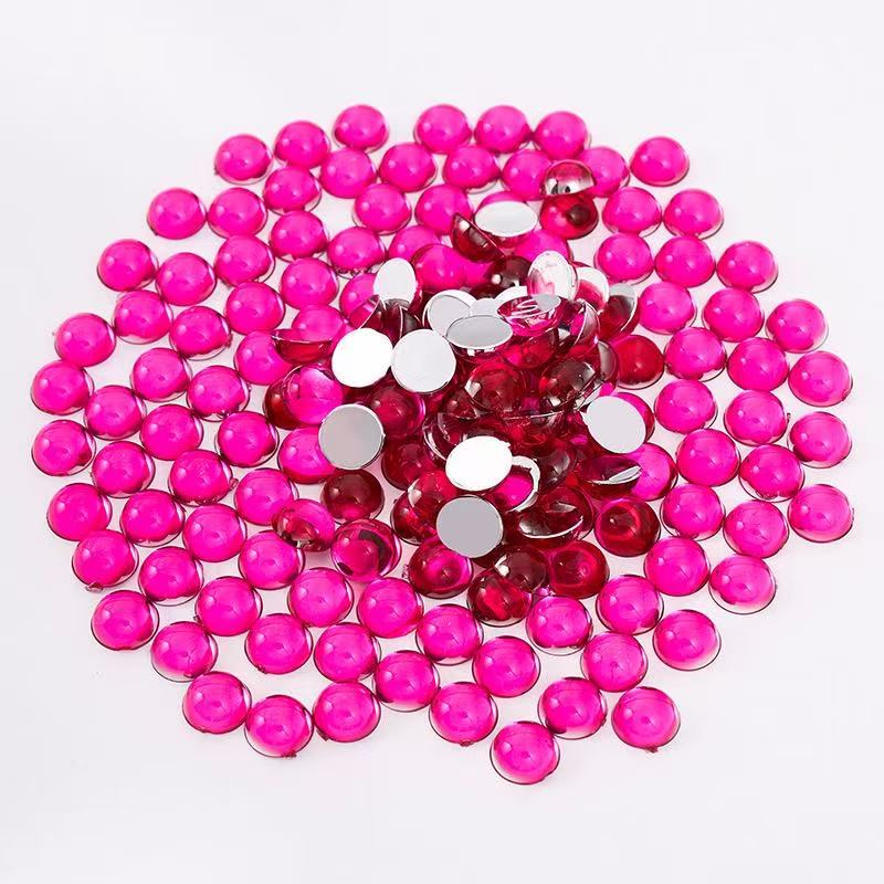 New Arrivals — Semicircle Acrylic rhinestone - 2MM、3MM、4MM、5MM、6MM Wholesale bag
