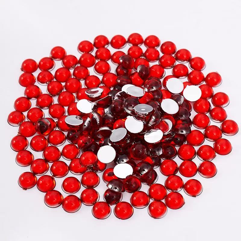 New Arrivals — Semicircle Acrylic rhinestone - 2MM、3MM、4MM、5MM、6MM Wholesale bag
