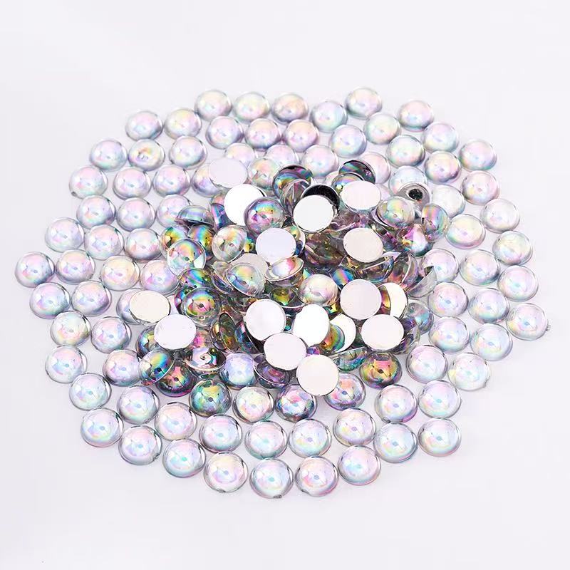 New Arrivals — Semicircle Acrylic rhinestone - 2MM、3MM、4MM、5MM、6MM Wholesale bag