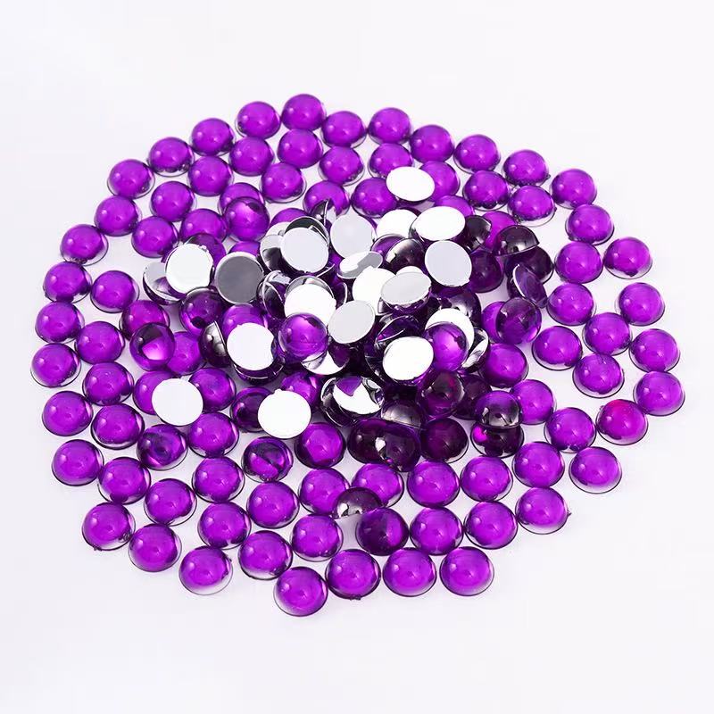 New Arrivals — Semicircle Acrylic rhinestone - 2MM、3MM、4MM、5MM、6MM Wholesale bag