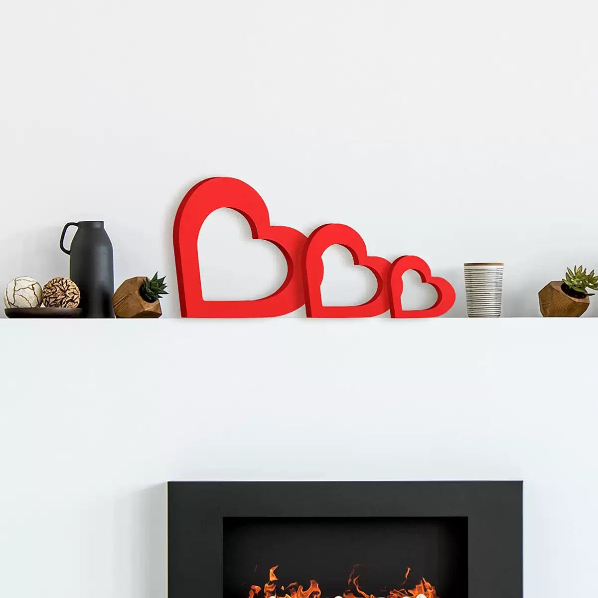 DIY Valentine's Day Wooden Craft Decorative Items