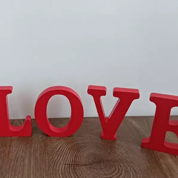 DIY Valentine's Day Wooden Craft Decorative Items