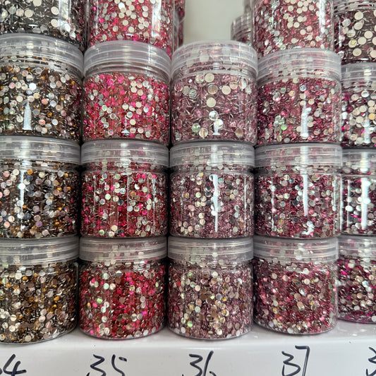 Silver Bottom Resin rhinestone in Jar 60g  (free shipping)