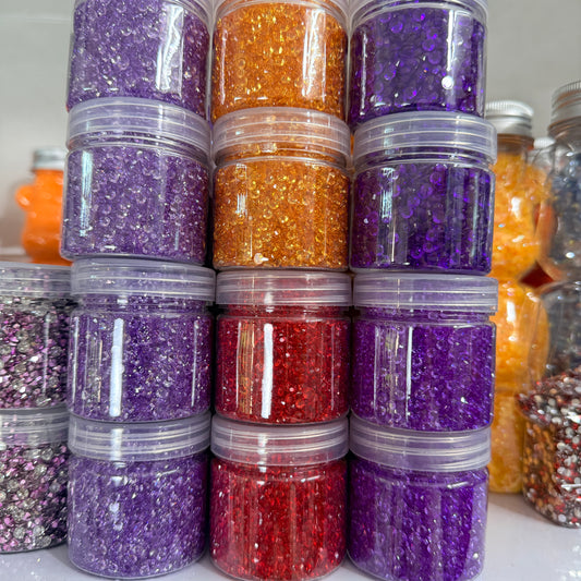 Clear  Resin rhinestone in Jar 60g （free shipping）