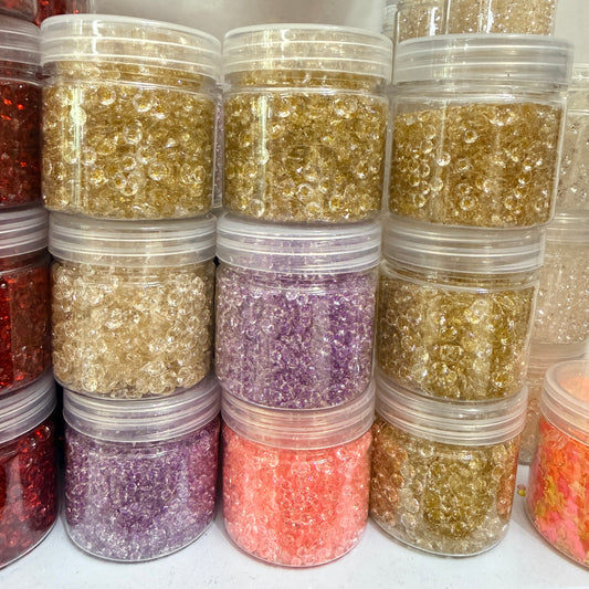 Transparent Galaxy Resin rhinestone in Jar 60g (free shipping)