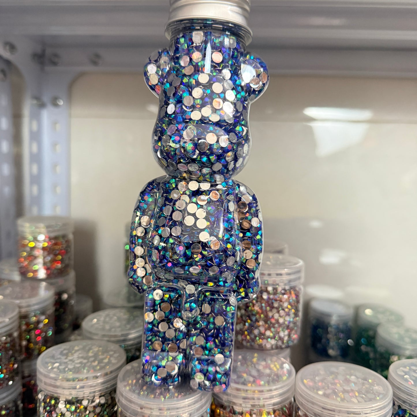 The Unicorn Color Shift Series Resin rhinestone in bear bottle 200g (free shipping)