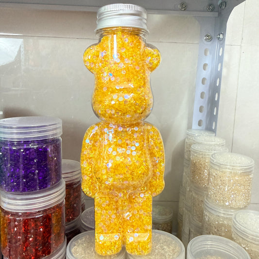 Aurora Resin Rhinestone in bear bottle 200g (free shipping)