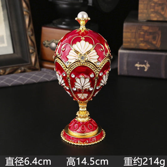 Metal handicrafts - Enamel colored decorative pieces
