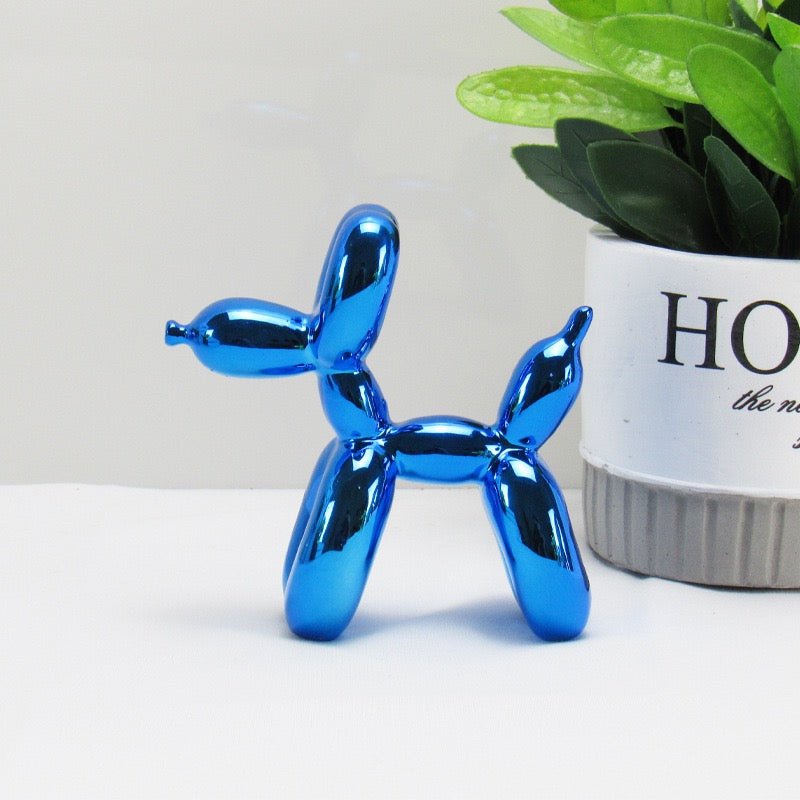 Electroplated Bubble Dog Figurine