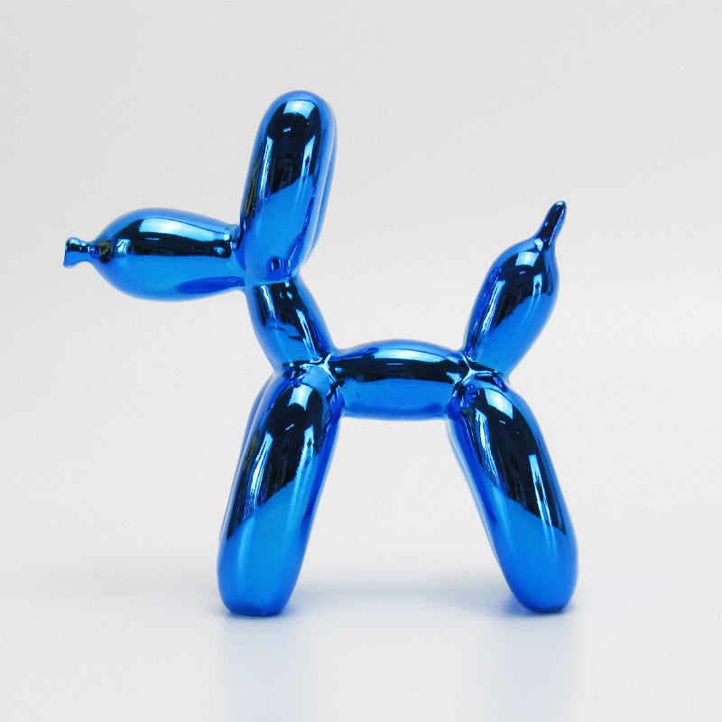 Electroplated Bubble Dog Figurine
