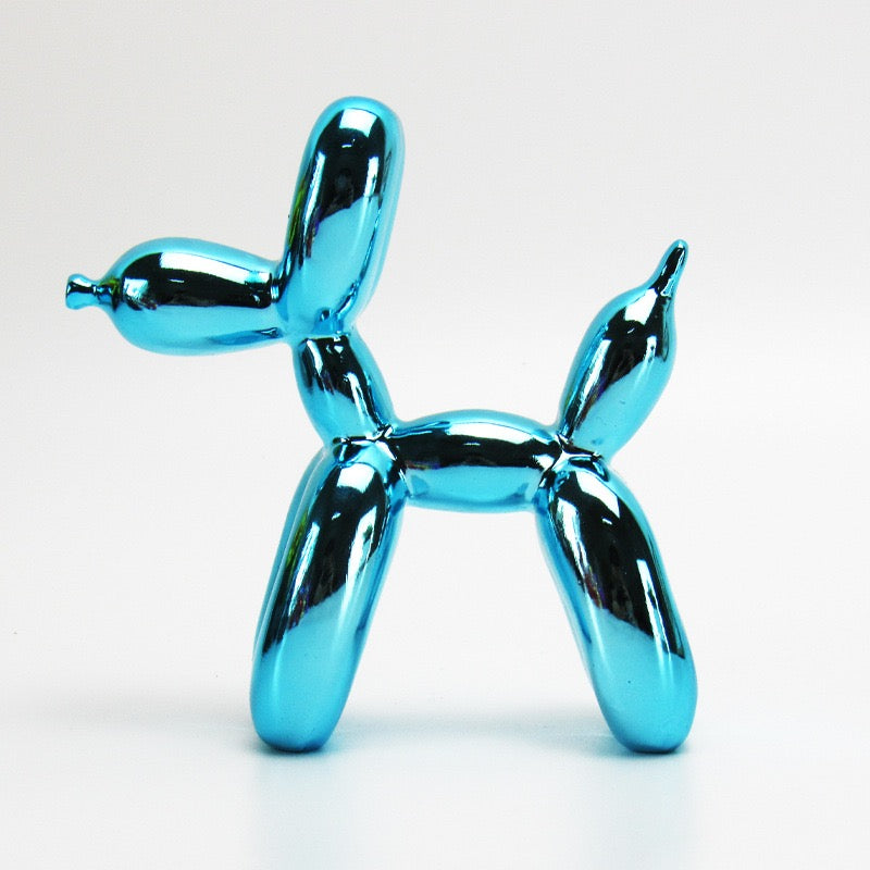 Electroplated Bubble Dog Figurine