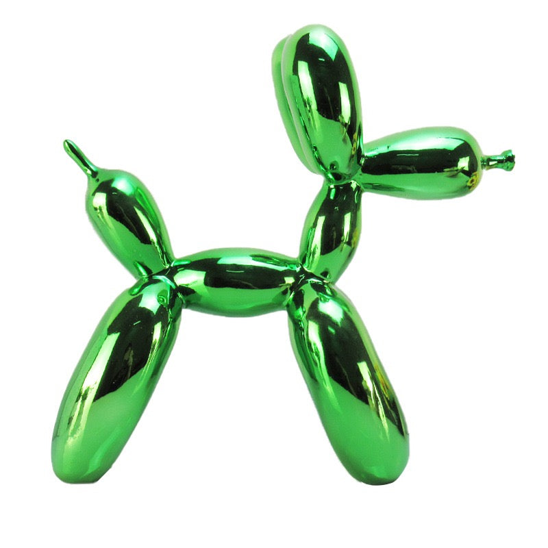 Electroplated Bubble Dog Figurine