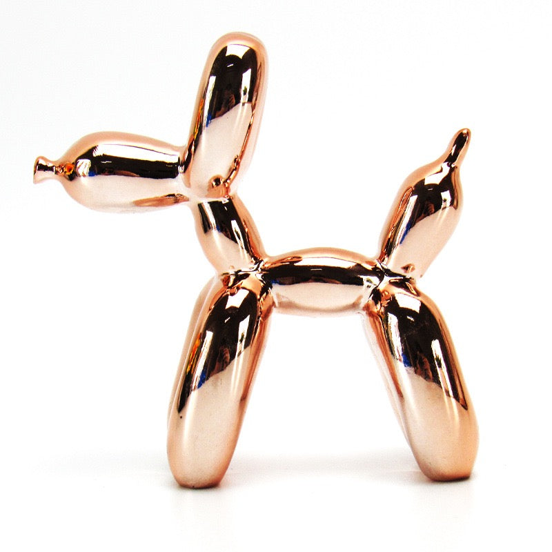 Electroplated Bubble Dog Figurine