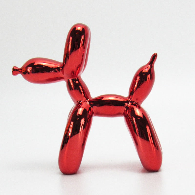 Electroplated Bubble Dog Figurine