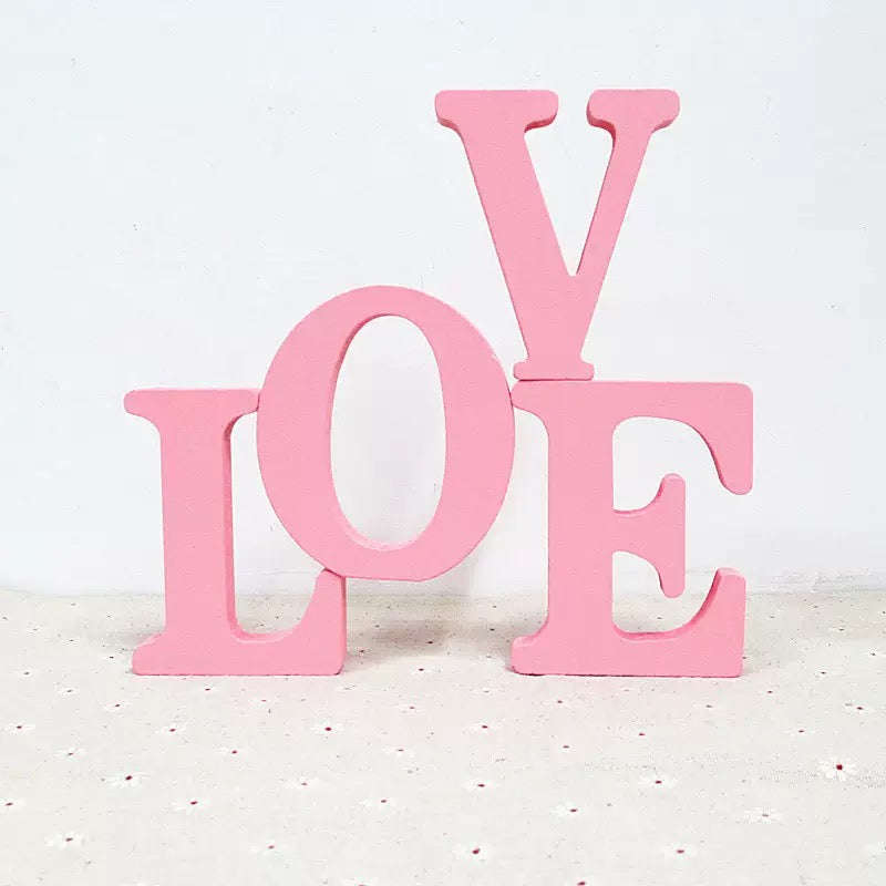 DIY Valentine's Day Wooden Craft Decorative Items