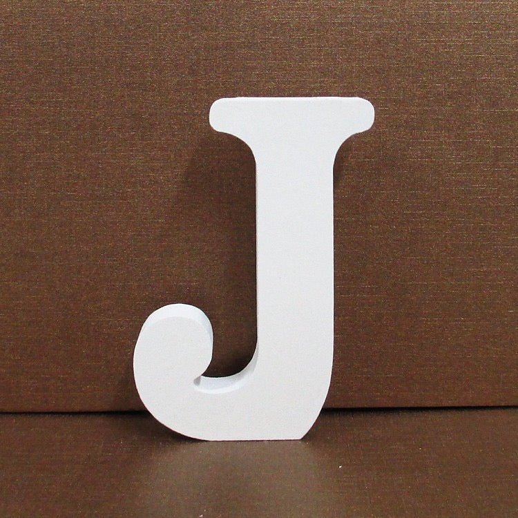 Wooden alphabet figurine