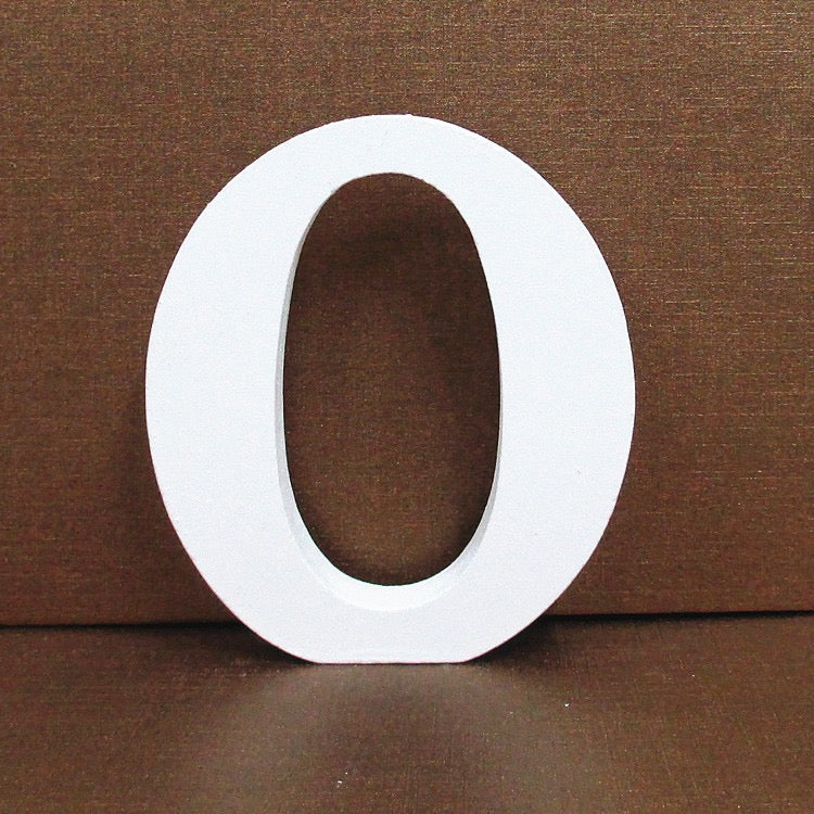 Wooden alphabet figurine