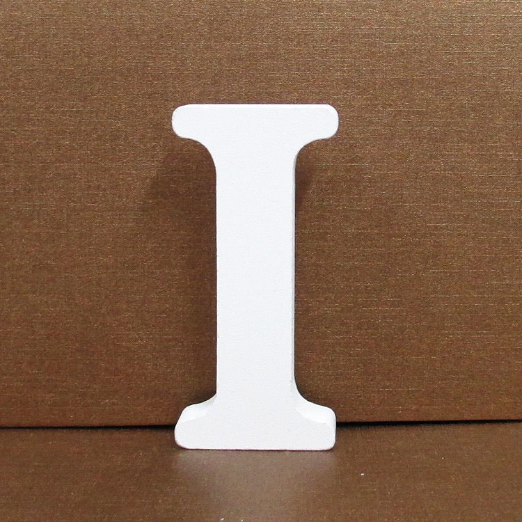 Wooden alphabet figurine