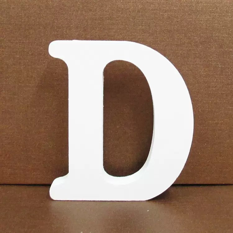 Wooden alphabet figurine