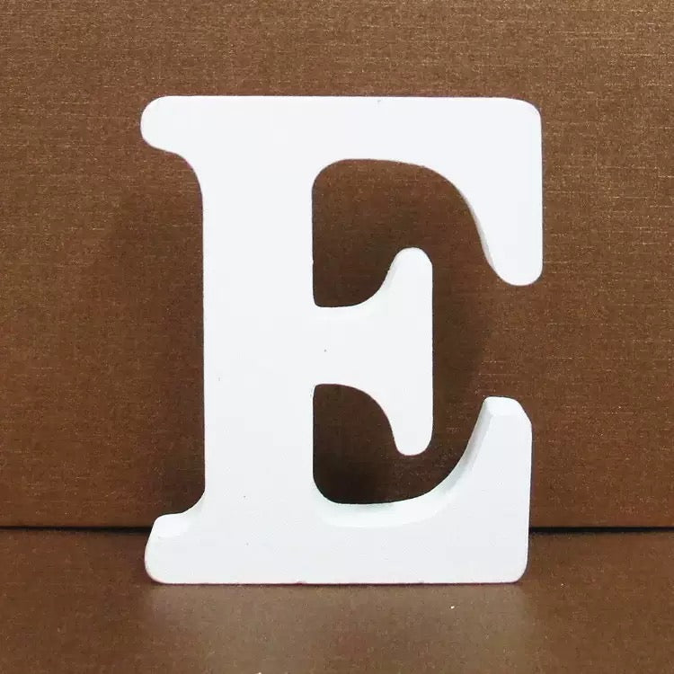Wooden alphabet figurine