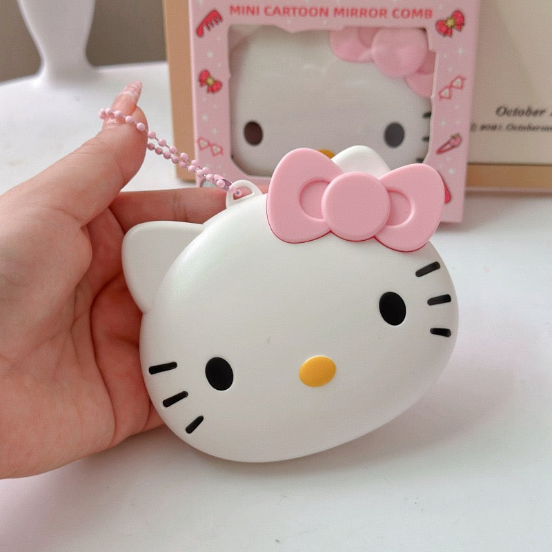 Keychain Folding Mirror