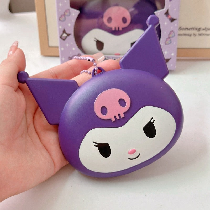 Keychain Folding Mirror