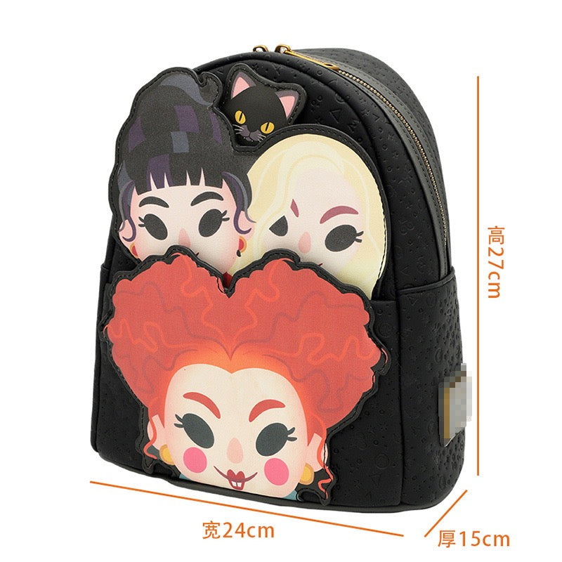 Stiddy Toy Story Beauty and the Beast Halloween Night of Terror Cat in the Hat's Adventure Backpack
