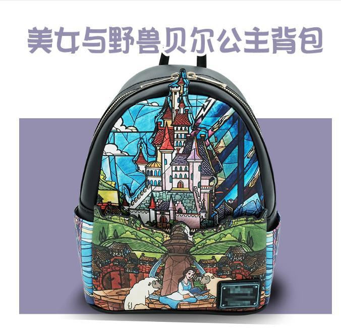 Stiddy Toy Story Beauty and the Beast Halloween Night of Terror Cat in the Hat's Adventure Backpack