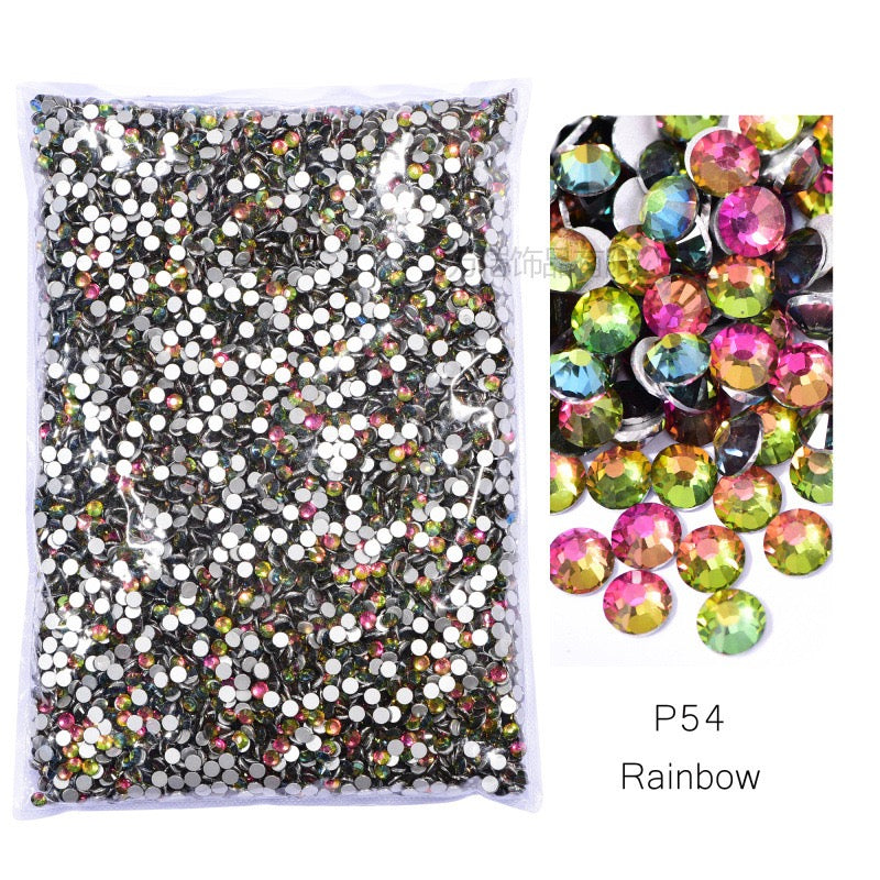 ( P1 - P70 ) Bulk Bag 14400pcs - Glass Rhinestones