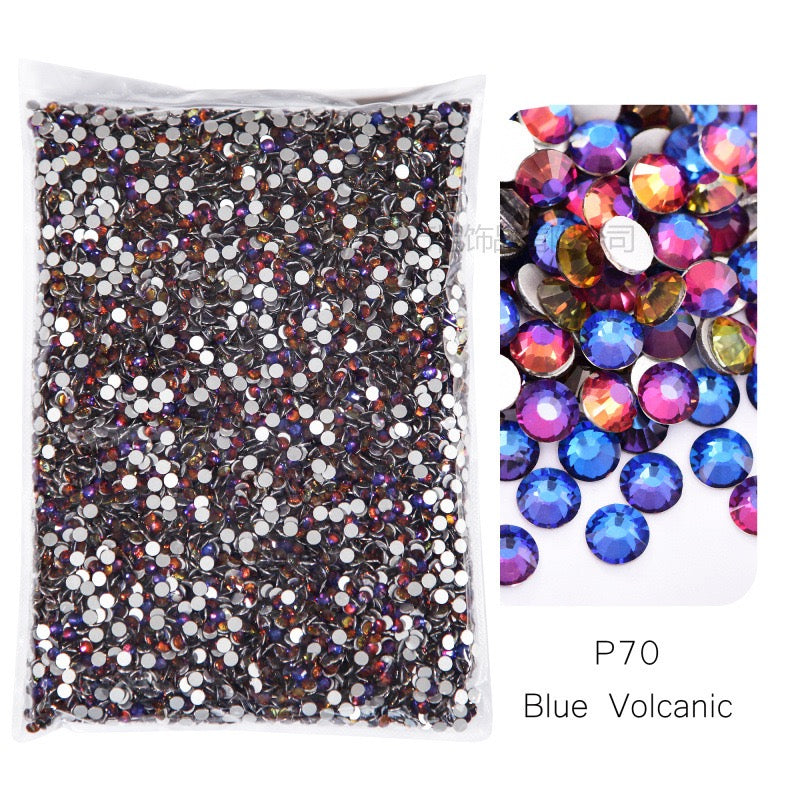 ( P1 - P70 ) Bulk Bag 14400pcs - Glass Rhinestones