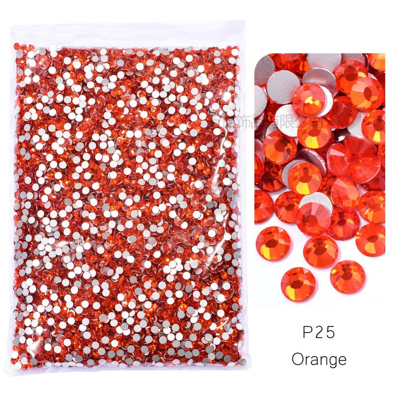 ( P1 - P70 ) Bulk Bag 14400pcs - Glass Rhinestones