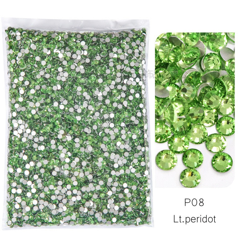 ( P1 - P70 ) Bulk Bag 14400pcs - Glass Rhinestones