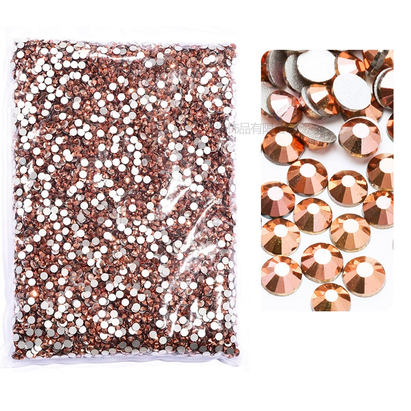 ( P1 - P70 ) Bulk Bag 14400pcs - Glass Rhinestones