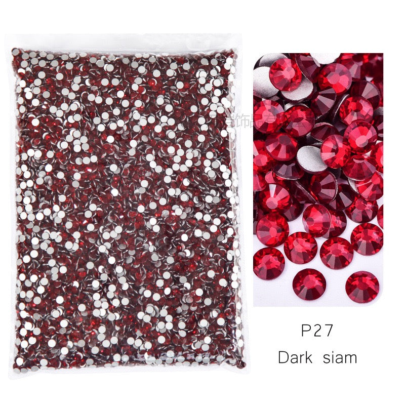 ( P1 - P70 ) Bulk Bag 14400pcs - Glass Rhinestones