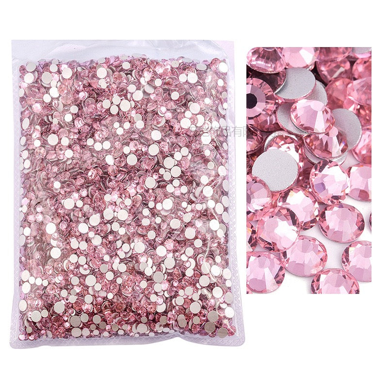 ( P1 - P70 ) Bulk Bag 14400pcs - Glass Rhinestones
