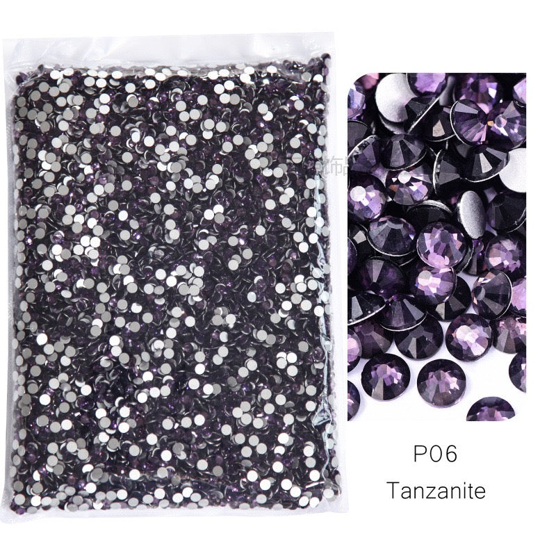 ( P1 - P70 ) Bulk Bag 14400pcs - Glass Rhinestones