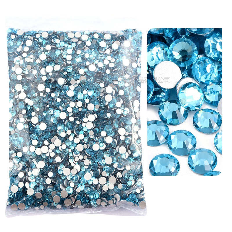 ( P1 - P70 ) Bulk Bag 14400pcs - Glass Rhinestones