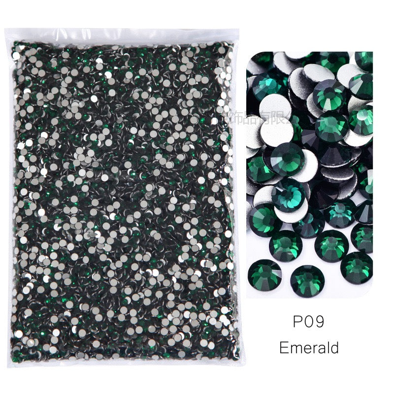 ( P1 - P70 ) Bulk Bag 14400pcs - Glass Rhinestones