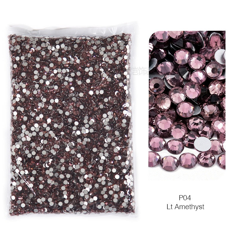 ( P1 - P70 ) Bulk Bag 14400pcs - Glass Rhinestones
