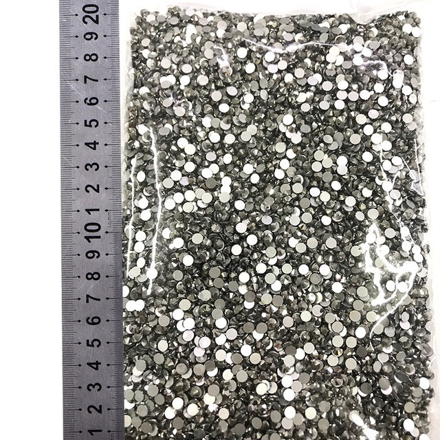 ( P1 - P70 ) Bulk Bag 14400pcs - Glass Rhinestones