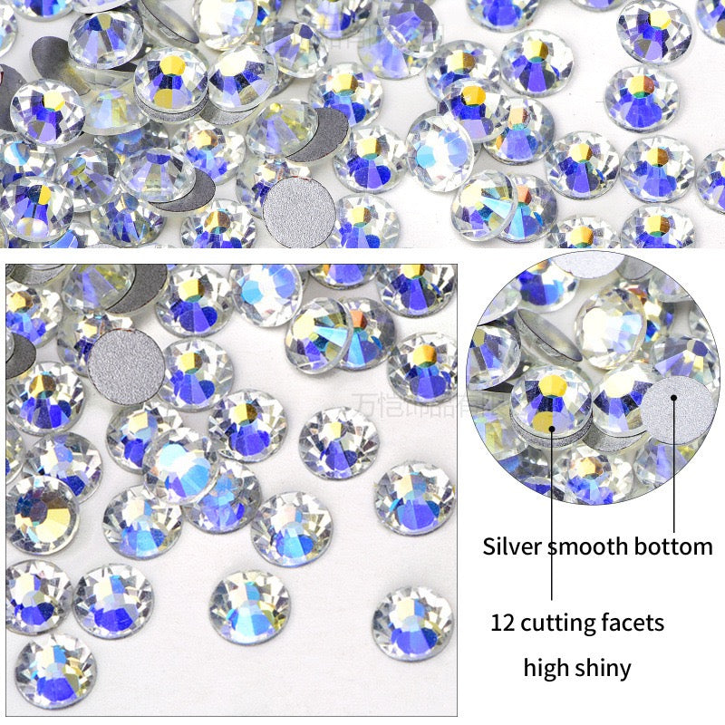 ( P72 - P131 ) Bulk Bag 14400pcs - Glass Rhinestones