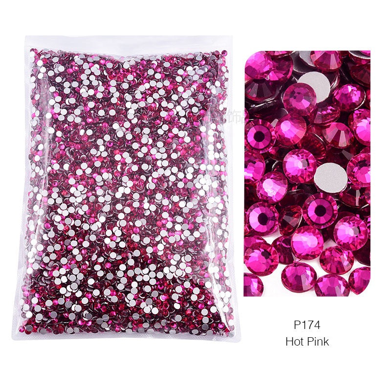 ( P72 - P131 ) Bulk Bag 14400pcs - Glass Rhinestones