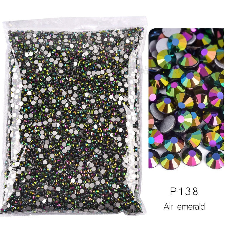 ( P72 - P131 ) Bulk Bag 14400pcs - Glass Rhinestones